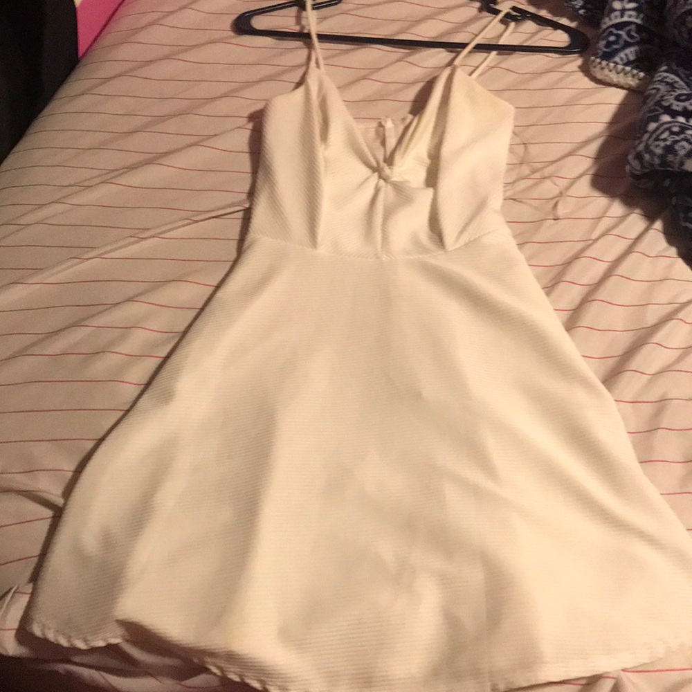 White short dress